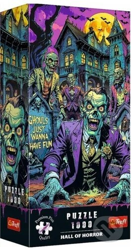 Trefl puzzle 1000 Hall of Horror – zombie
