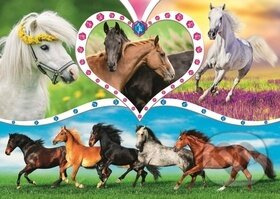 Trefl Krásní koně 200 dílků