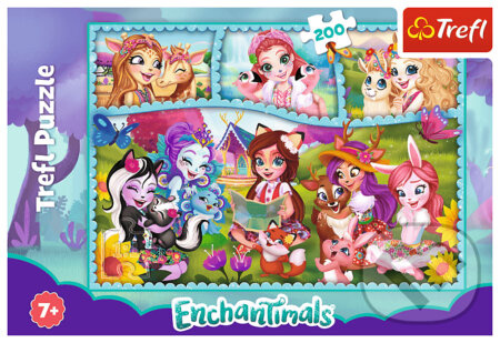 TREFL Puzzle Enchantimals 200 dílků
