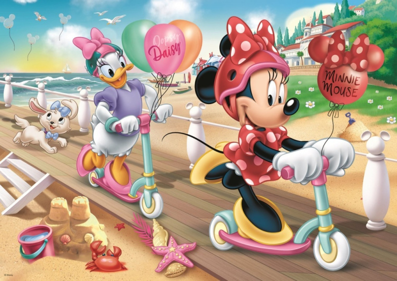 Trefl Minnie Mouse: Na pláži 200 dílků