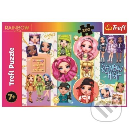 TREFL Rainbow High: Přátelství 200 dílků