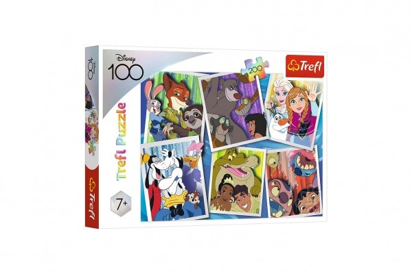 TREFL Disney 100 let: Postavičky Disney 200 dílků