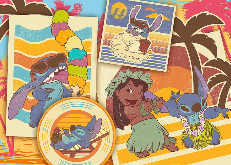 TREFL Lilo&Stitch Hudební svět 200 dílků