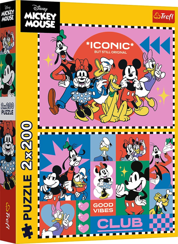 TREFL Disney Čas s přáteli 2x200 dílků
