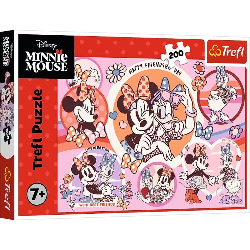 Puzzle 200 dílků – MINNIE MOUSE Zvyky