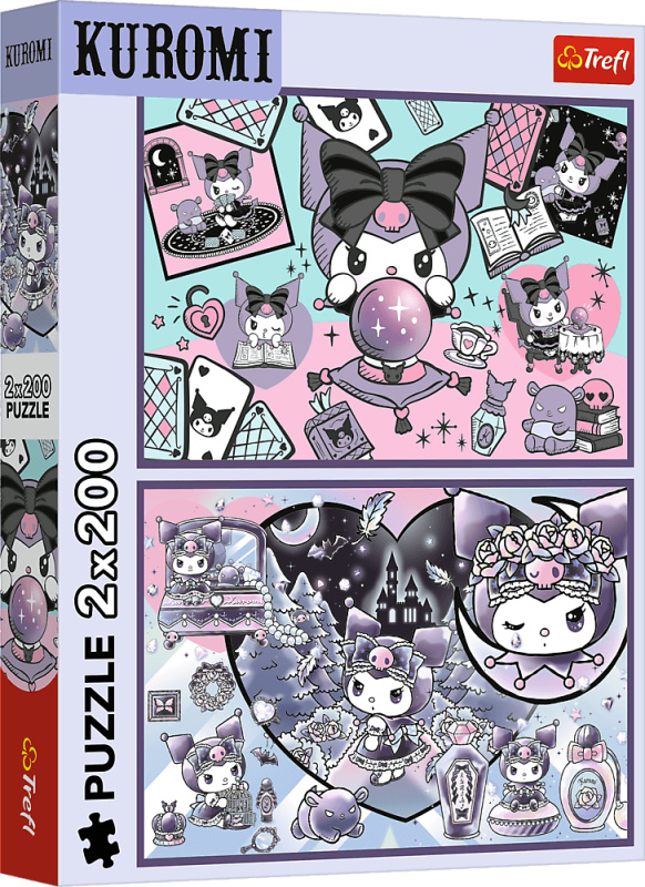 Puzzle Neplechy s Kuromi 2x200 dílků