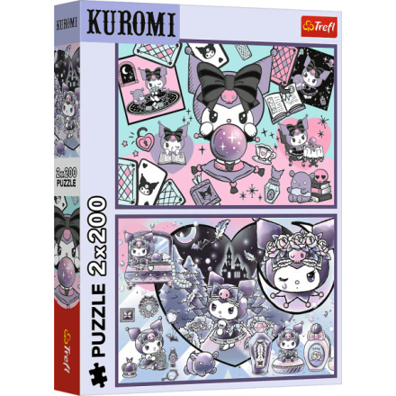 Puzzle Neplechy s Kuromi 2x200 dílků