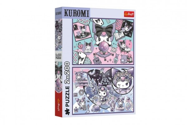 Puzzle Neplechy s Kuromi 2x200 dílků