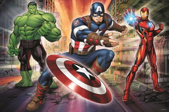 Trefl MAXI Disney Marvel The Avengers 24 dílků