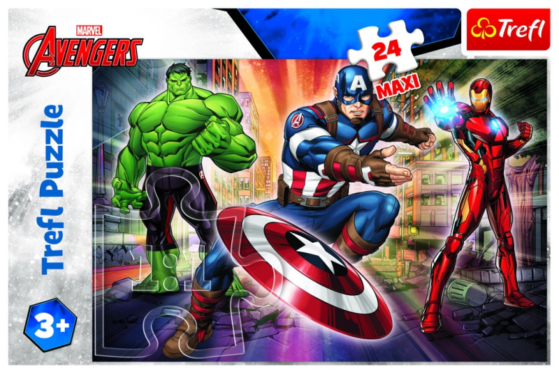 Trefl MAXI Disney Marvel The Avengers 24 dílků