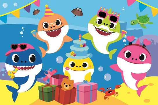 TREFL Baby Shark: Oslava MAXI 24 dílků