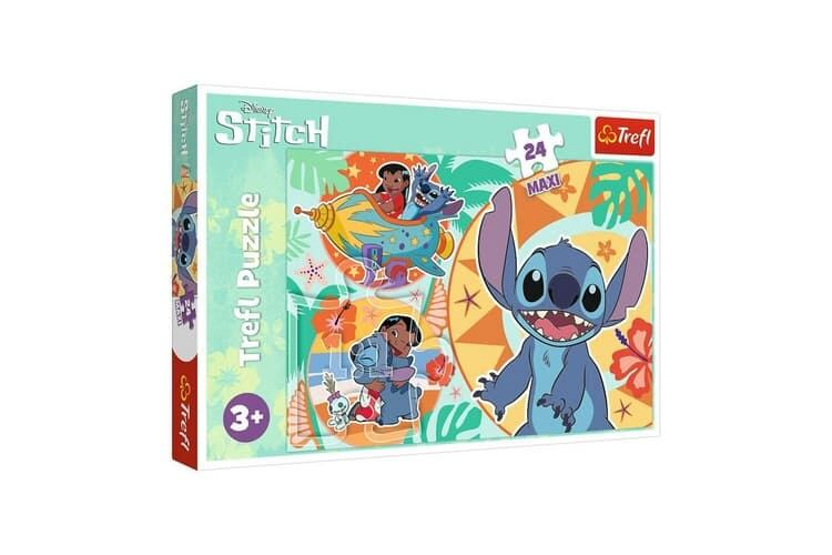 TREFL Lilo&Stitch Šťastný den MAXI 24 dílků
