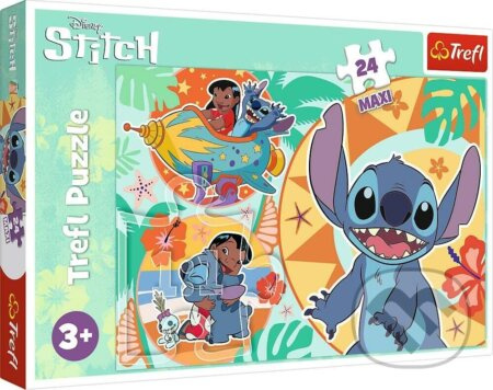 TREFL Lilo&Stitch Šťastný den MAXI 24 dílků