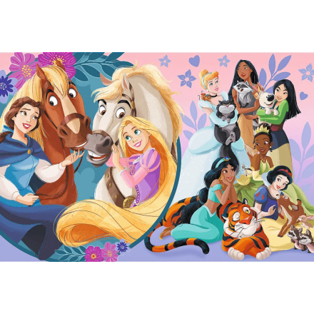 Puzzle Disney Princezny Úsměv přátelství MAXI 24 dílků