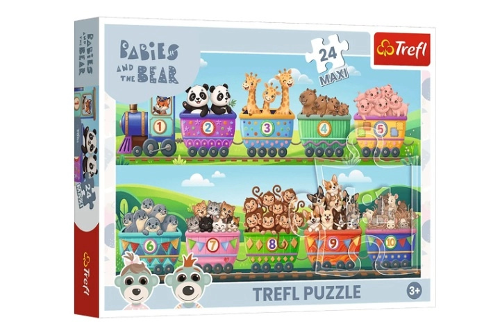 Maxi puzzle Svět malých dobrodružství, 24 dílků