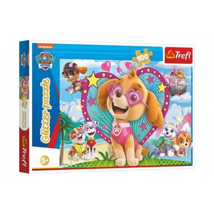 Puzzle třpytivé Tlapková patrola