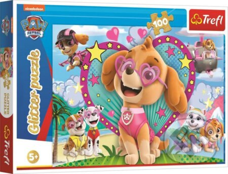 Puzzle třpytivé Tlapková patrola