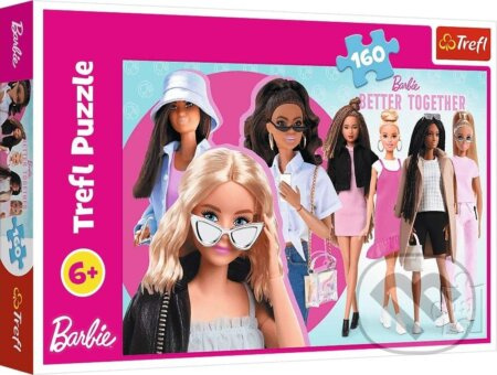 TREFL Barbie a její svět 160 dílků
