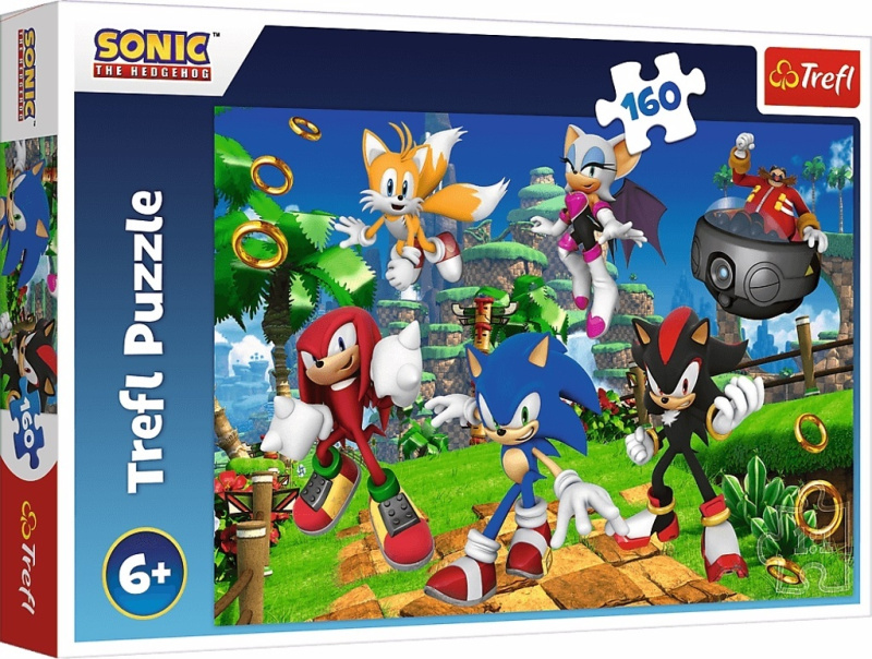 Trefl Sonic a přátelé/Sonic The Hedgehog 160 dílků