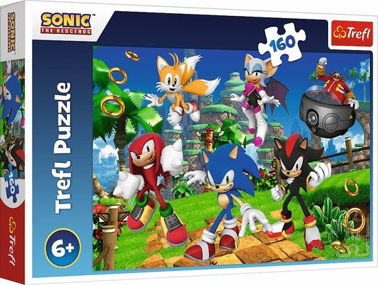 Trefl Sonic a přátelé/Sonic The Hedgehog 160 dílků