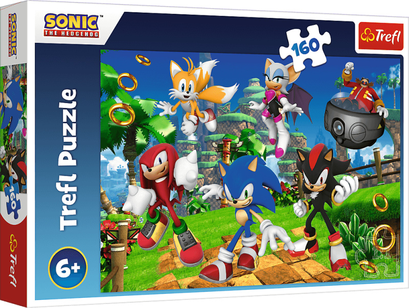 Trefl Sonic a přátelé/Sonic The Hedgehog 160 dílků