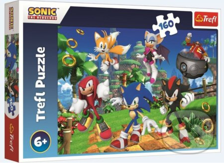 Trefl Sonic a přátelé/Sonic The Hedgehog 160 dílků