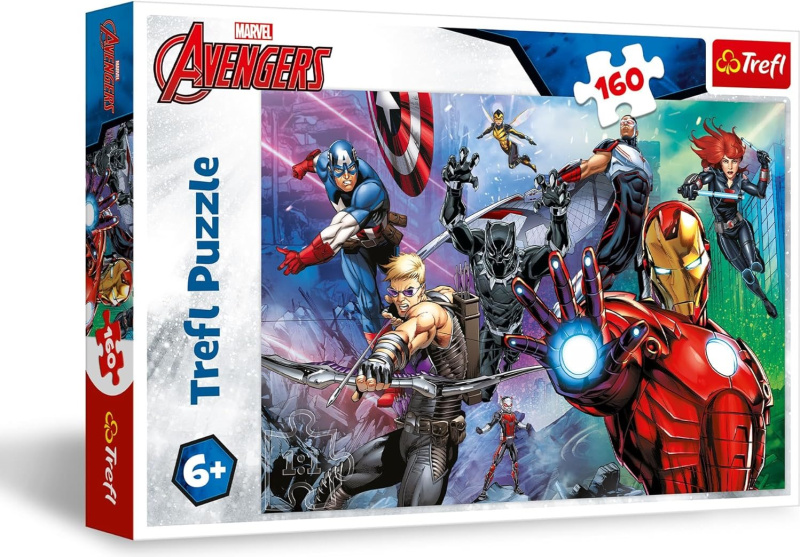 TREFL Marvel Hrdinové vždy připraveni 160 dílků