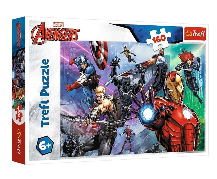 TREFL Marvel Hrdinové vždy připraveni 160 dílků
