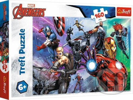 TREFL Marvel Hrdinové vždy připraveni 160 dílků