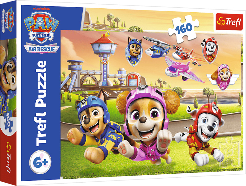 Puzzle Tlapková patrola 160 dílků