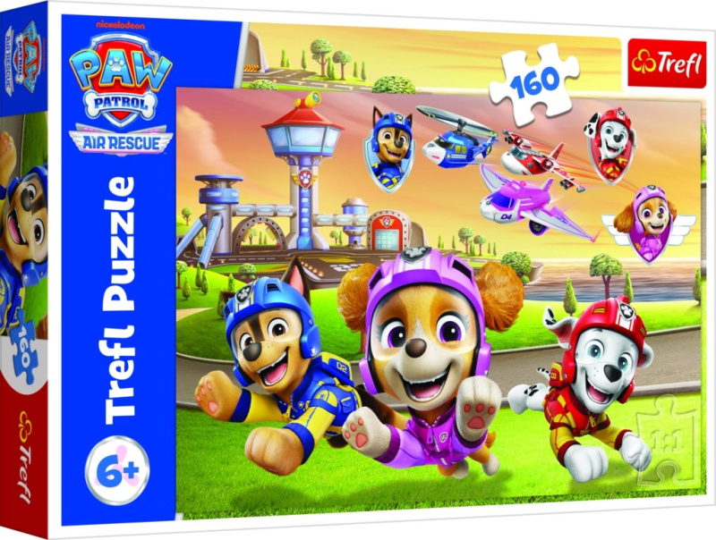 Puzzle Tlapková patrola 160 dílků