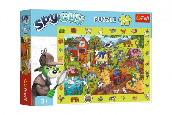 s hledáním obrázků Spy Guy: Farma - puzzle z kategorie 15 - 60 dílků