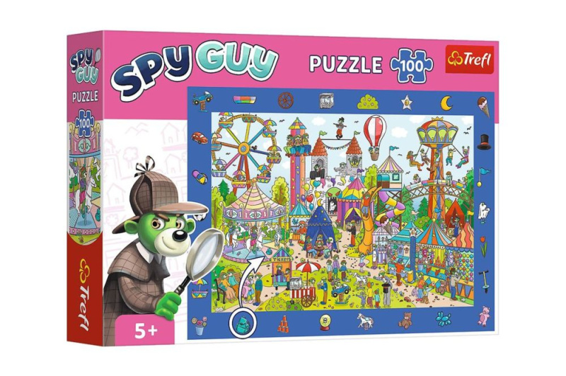 Spy Guy: Zábavní park - puzzle z kategorie 60 - 300 dílků