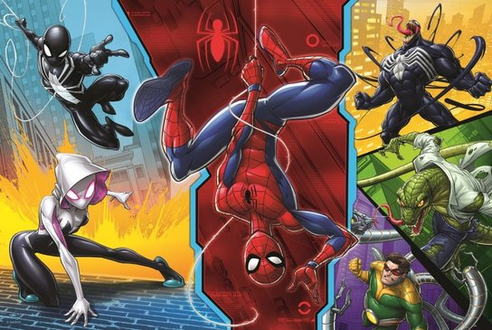Puzzle Trefl Spider-Man Marvel pro děti 100 dílků