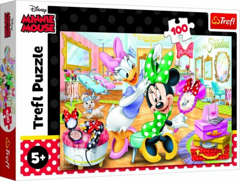 Trefl Myška Minnie a Daisy 100 dílků