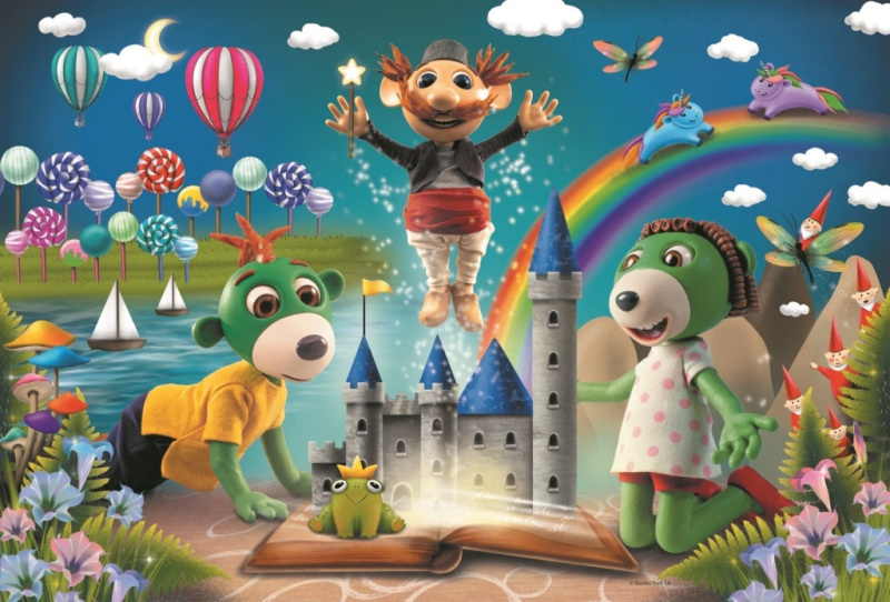 Trefl Pohádkový večer s Treflíky — Dobrou noc Treflíci! 100 dílků