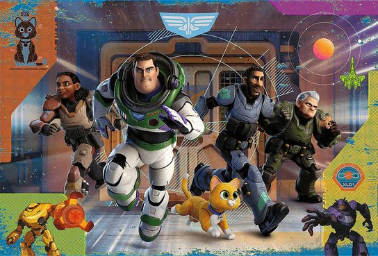 Trefl Buzz Lightyear Buzz Rakeťák 41x27 5cm v krabici 29x19x4cm 100 dílků