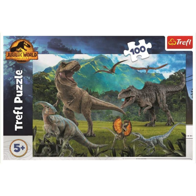 Trefl Dinosauři Jurského parku 100 dílků