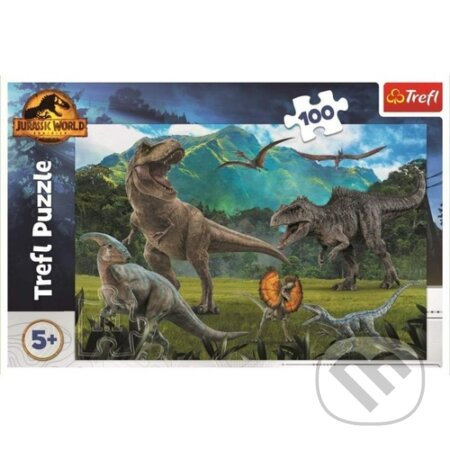 Trefl Dinosauři Jurského parku 100 dílků