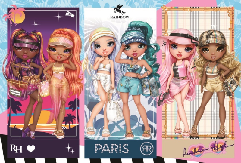 TREFL Rainbow High: Duhové panenky 100 dílků