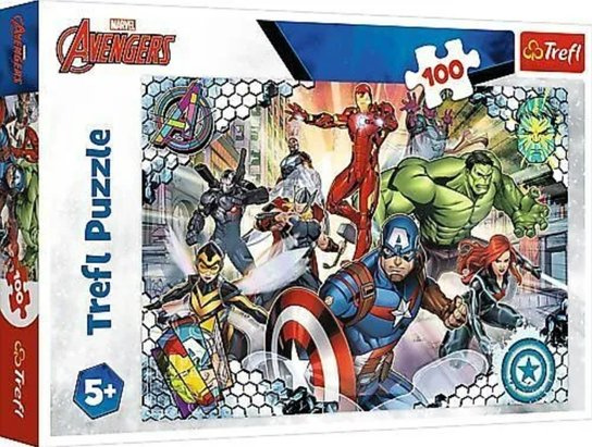 TREFL Slavní Avengers 100 dílků
