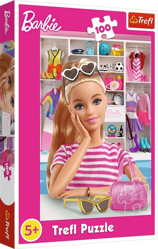 Trefl Barbie: Seznamte se s Barbie 100 dílků