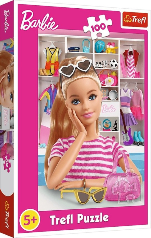 Trefl Barbie: Seznamte se s Barbie 100 dílků