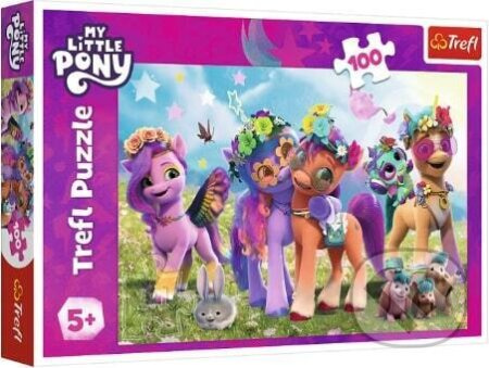 TREFL My Little Pony Zábavní poníci 100 dílků