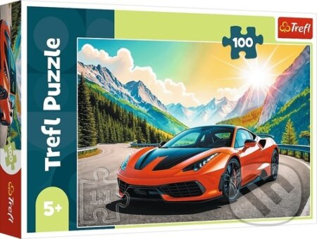 Puzzle 100 dílků – závod s časem Trefl