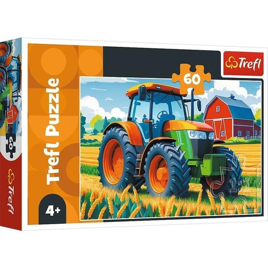 Puzzle Farmářův vůz 60 dílků - kniha z kategorie Společenské hry