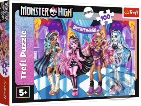 TREFL Monster High Příšerné kamarádky 100 dílků