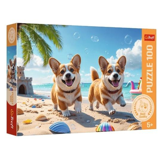 Puzzle Trefl Corgi – pejsek 100 dílků