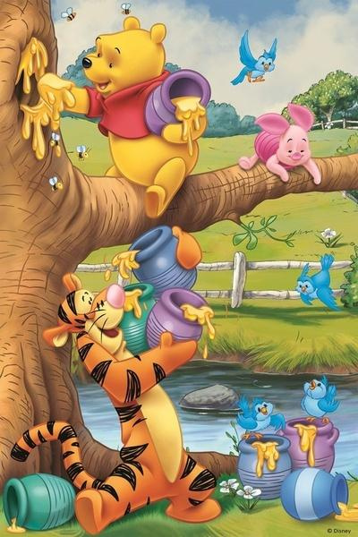 Puzzle Trefl Małe co nieco Kubuś Puchatek