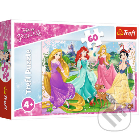 Oblíbené princezny - puzzle z kategorie 60 - 300 dílků